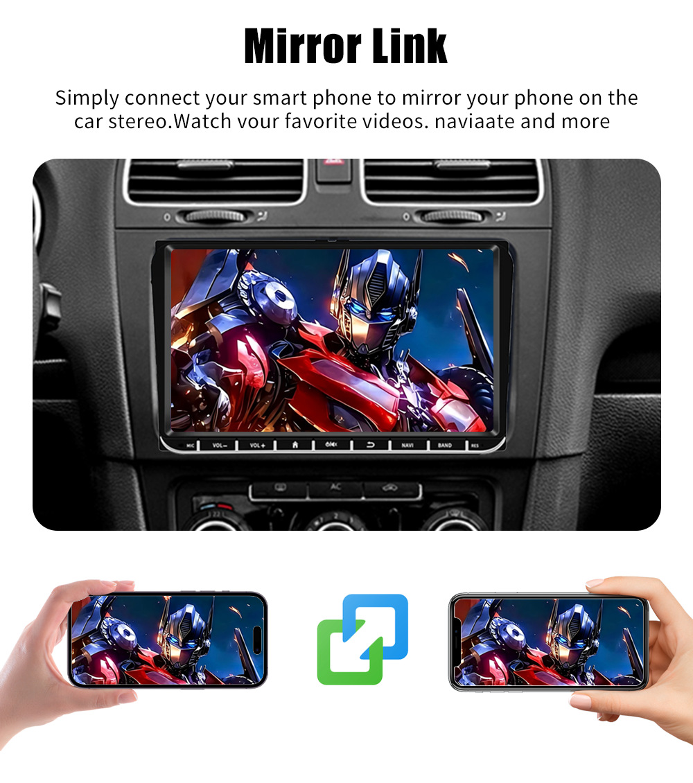 Exclusively for Cross-Border Sales, Volkswagen 9inch Linux Car Radio, Navigation Touch Screen, Multimedia Player