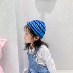 兒童毛線帽春秋冬嬰兒針織帽韓版瓜皮帽寶寶帽子保暖幼兒套頭帽潮
