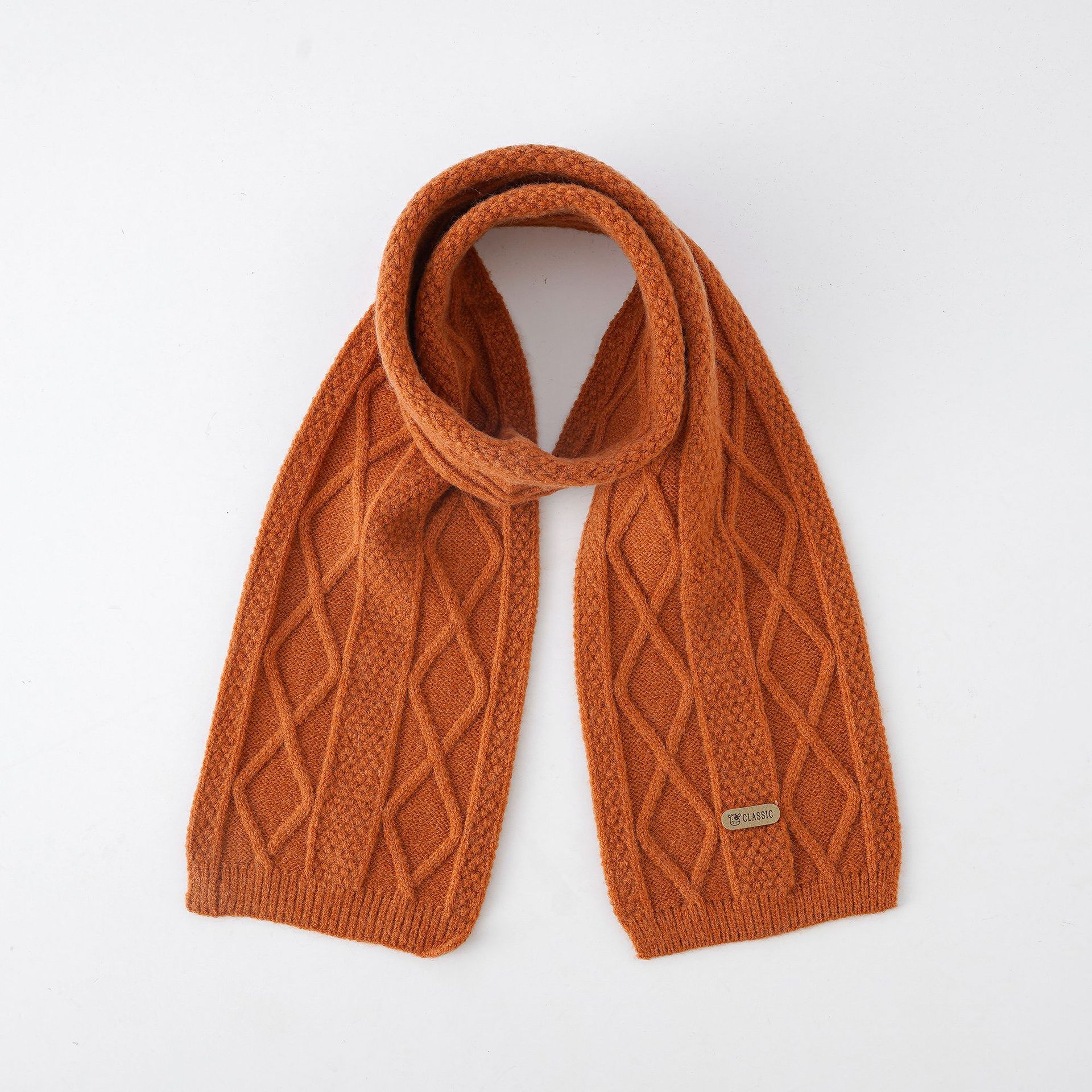 Nuevos niños bufanda invierno Corea del Sur moda color sólido niños y niñas lana moda bebé bufanda image 11