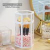 Brush, storage system, eyebrow pencil for manicure, table capacious cosmetic storage box, light luxury style