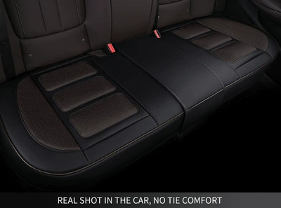 Seat cushion, seat cover | universal dynamic seat cover - back-row-black-curry