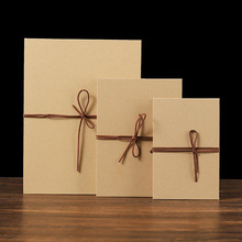 手风琴折叠式空白封面diy相册复古纸卡手工成长纪念册创意礼品