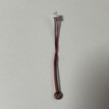 4015咪头mic焊2P1.25端子线100mm 强抗蓝牙电子麦 戴胶套线长可订