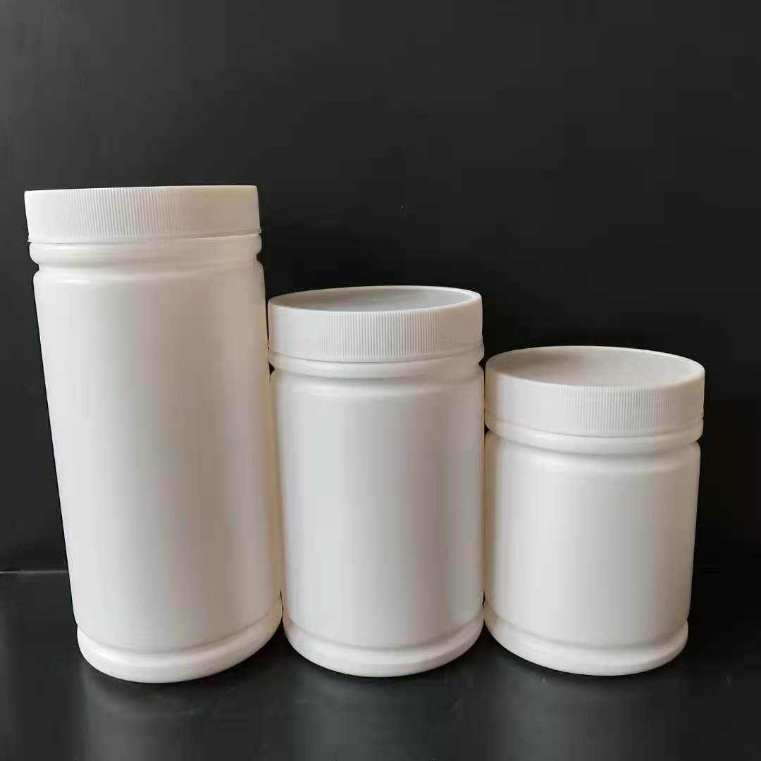 厂家供应500g粉剂桶 500克大口 广口兽药包装瓶 耐酸碱粉末瓶子