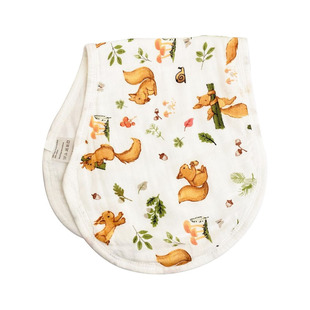 Children's gauze eating bib for new born, breast pads 5