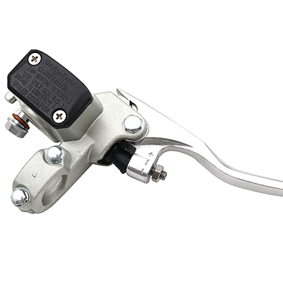 Off-Road Motorcycle Accessories Ktm Silver-White Front Disc Brake Pump with Folding Handle Hydraulic Brake Pump (Other brake systems) - right-hand-pump