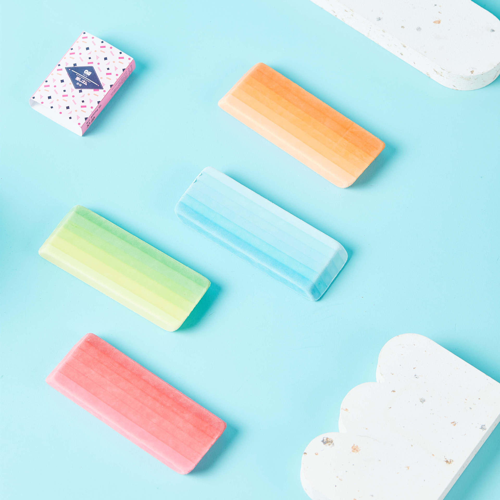 Layo de goma de borracha de gran tamaño para niños y estudiantes de primaria con borracha de borracha de gran tamaño