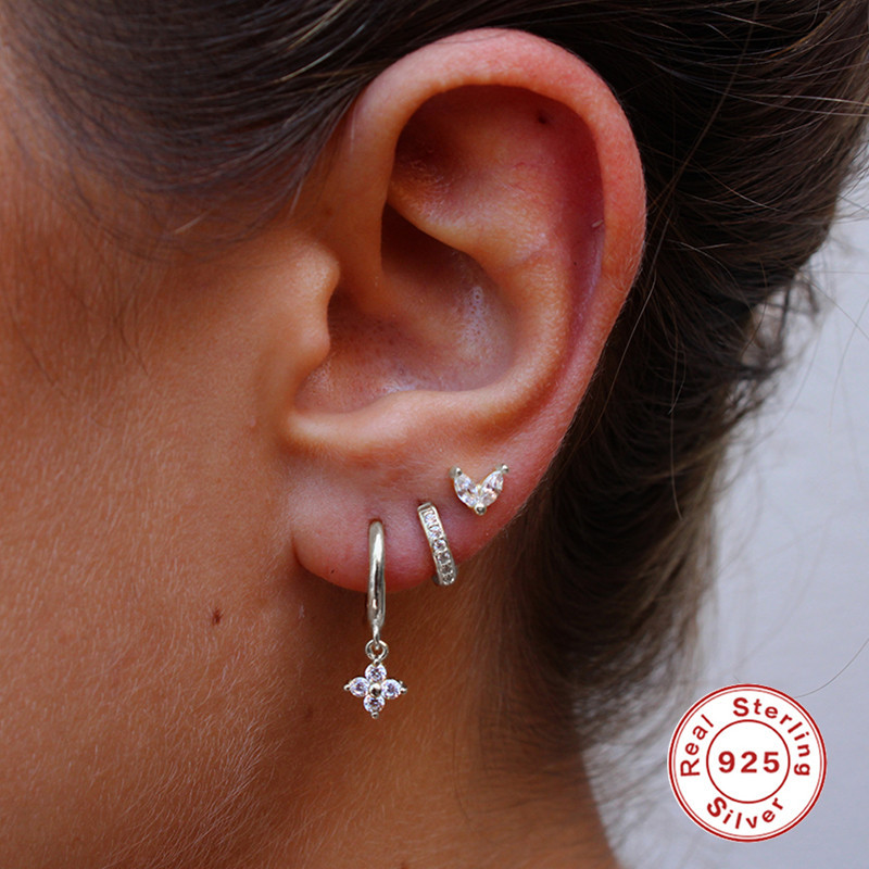 4g Weight 925 Sterling Silver Ear Needle Material 18K Gold Plated Plating Material Drop Earrings, Earrings, Ear Studs Classification 1 Set Quantity Date, Tea Party Occasion Copper Material Geometric Pattern All Seasons Season Women's Gender Elegant, Shiny Style 1 Set Elegant Shiny Geometric Copper 18K Gold Plated Drop Earrings Earrings Ear Studs 16