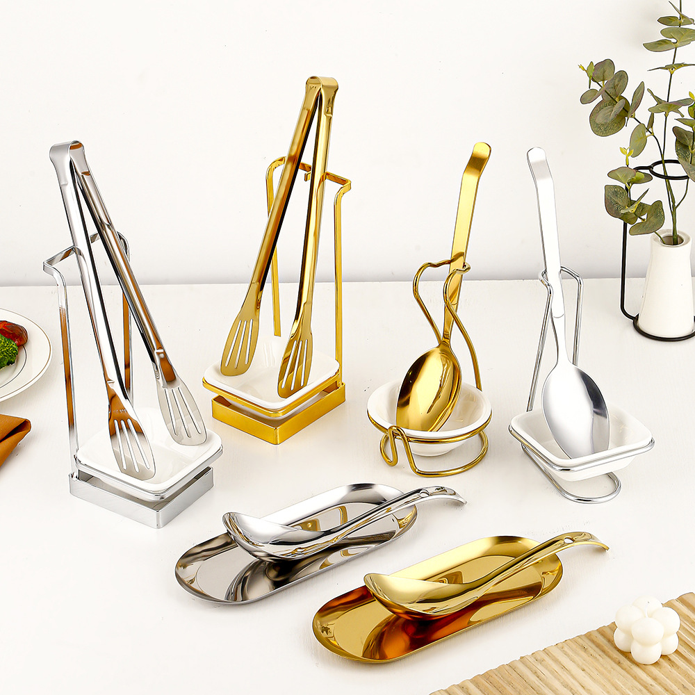 Stainless Steel Food Tongs, High-End Kitchen Utensils Rack, Classy Barbecue Tongs, Meat Tongs, Multi-Purpose Tongs, Baking Tool Set
