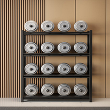 货架置物架展架家用厨房收纳架角钢仓储超市落地储藏室内葫芦孔