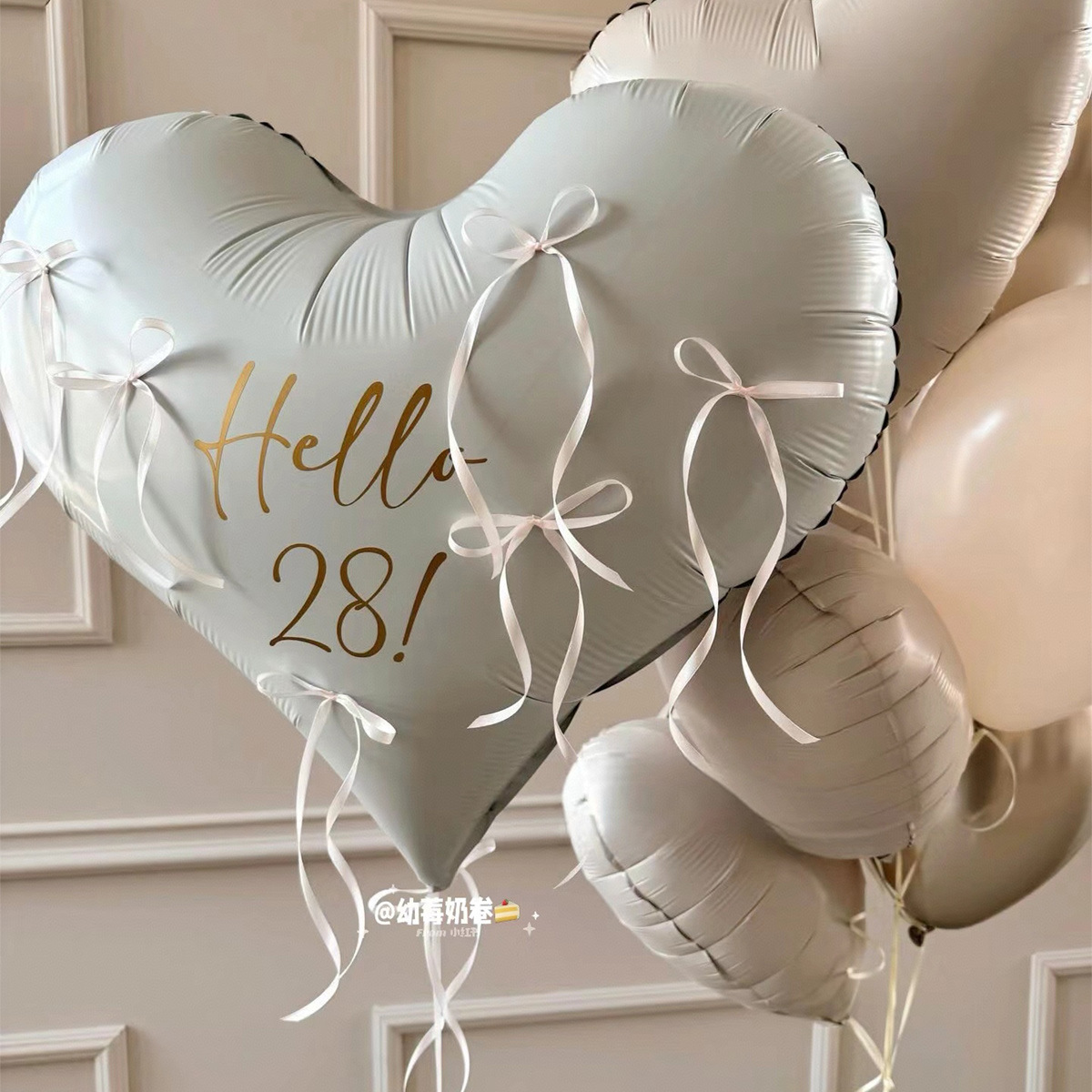 일방적 암호화 1CM 리본 수제 DIY 직조 케이크 꽃 고급 폴리 에스테르 벨트 선물 상자 선물 포장 실크 리본