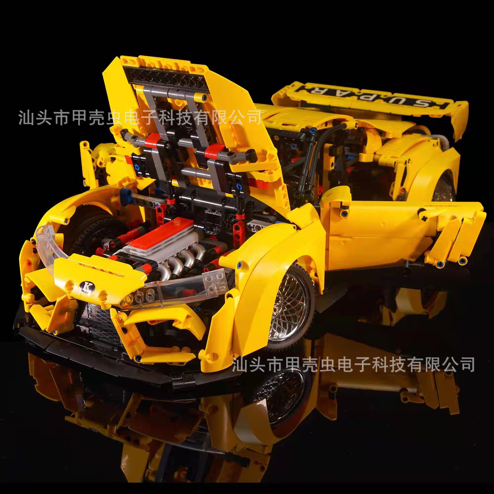 K Box 10249 bull demonio 1: 10 modelo adulto de alta dificultad para montar bloques de construcción juguetes para niños venta cruzada caliente