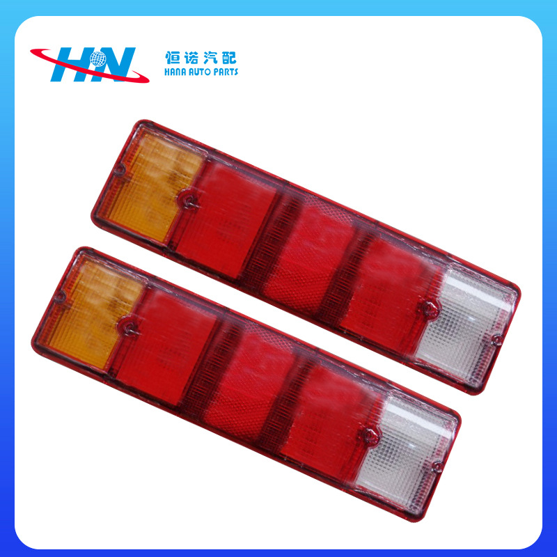 Nuevo punto culminante aplicable a Volvo camión luz trasera LED luz trasera bomba camión corto luz trasera LED tipo