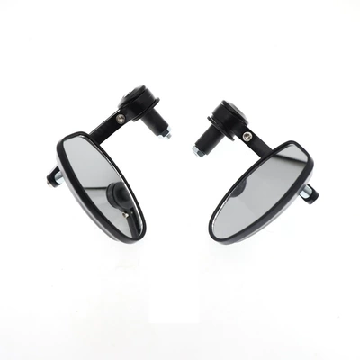 handlebar universal oval rearview – Motorcycle rearview mirror