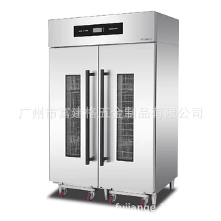 高温消毒柜商用双门立式大型热风循环学校食堂不锈钢餐具消毒碗柜