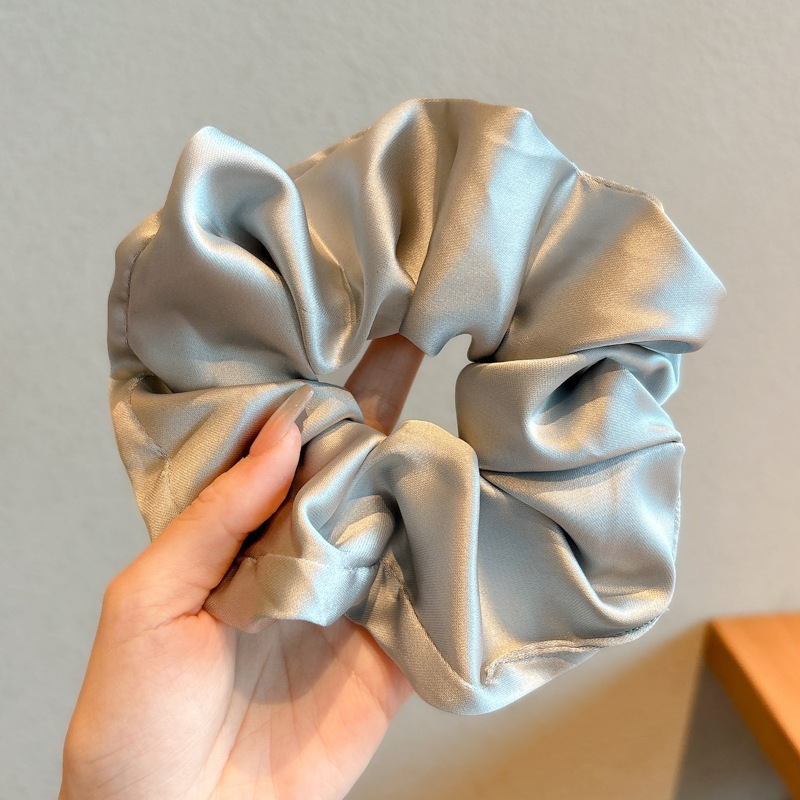 Anillo de cabello de intestino grande coreano para mujeres de alto nivel toallas cuadradas cuerdas de cabello de alta elasticidad y elásticas duraderas flojas flojas