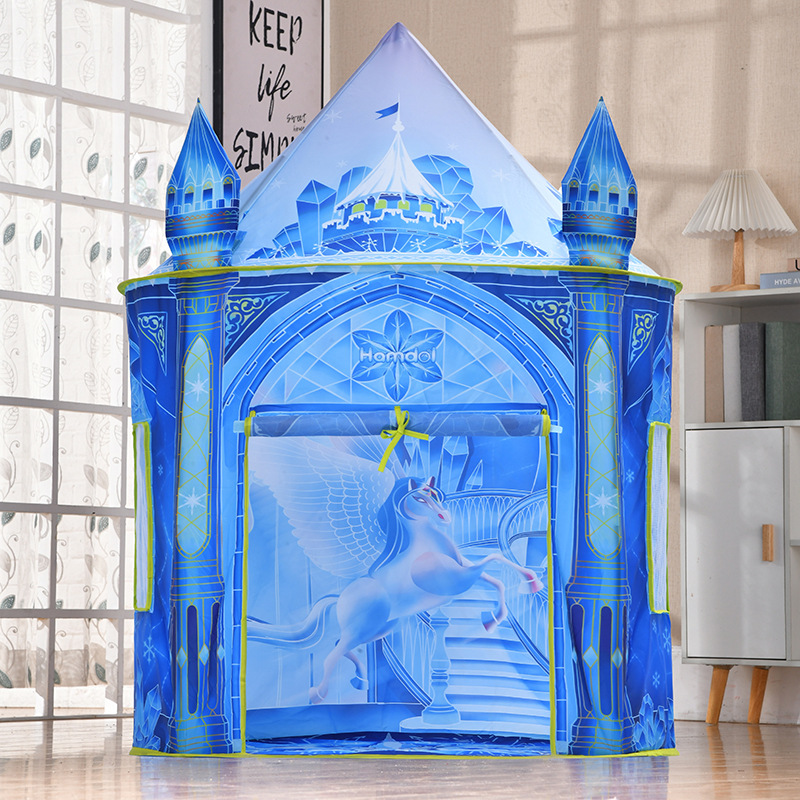 Cross border children indoor Tent game Dollhouse prince Yurt princess Castle Tent children entertainment Ball pool