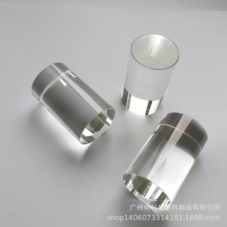 亚克力有机玻璃PMMA压克力制品工艺品各种造型抛光打孔切工棒