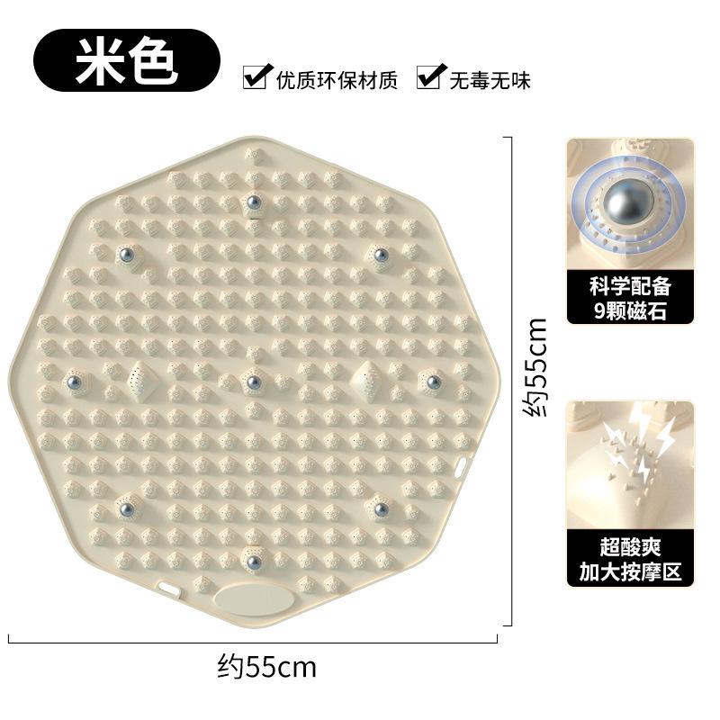 指押さえ板を大きくして足裏マッサージクッションを厚くします。|undefined