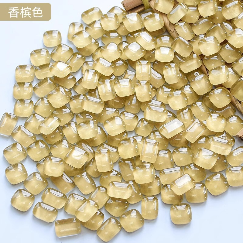 200克diy多元闪粉马赛克集合水晶自由石玻璃儿童手工材料颗粒|undefined