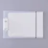 Transparent B5-2 hole horizontal information booklet