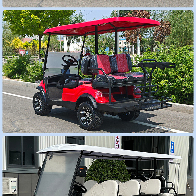 Foreign Trade Electric Sightseeing Car, Scenic Spot Tourist Shuttle Bus, Sales Office, Rv, B&B, Golf Cart for Golf Course