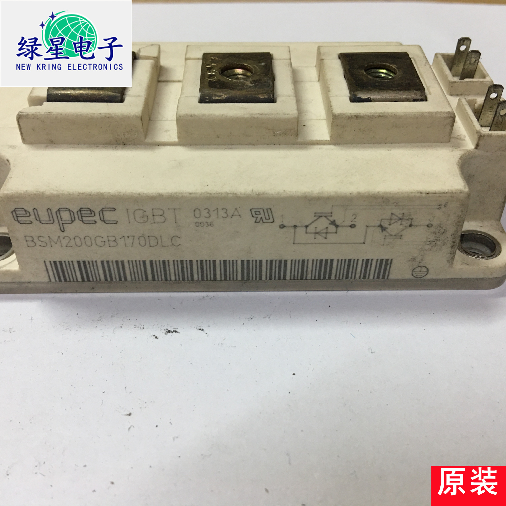 BSM200GB170DLC原装拆机 IGBT功率模块 电源模块 测试好 欢迎咨询