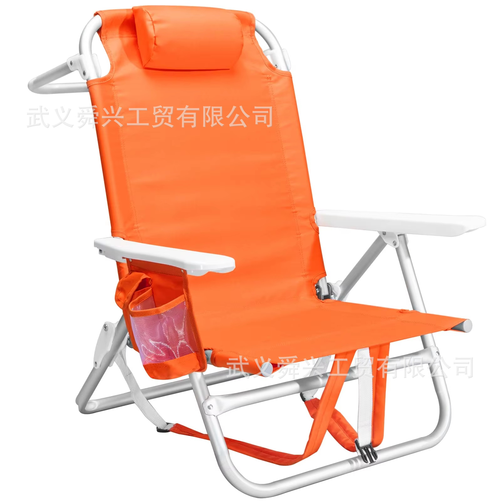 Factory Direct Sales Outdoor Camping Leisure Chair Foldable Beach Chair Portable Camping Fishing Chair Car Travel Chair
