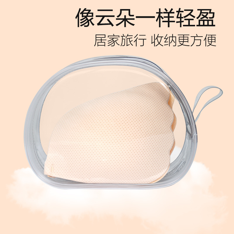 Breathable angel wings special invisible breast patch for large breasts push-up women's wedding dress anti-sagging thin large size silicone underwear