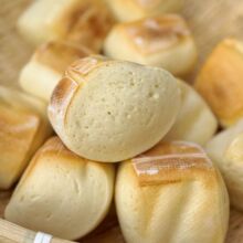 河南农村地锅馒头带焦馒头馍馍老面发酵劈柴大铁锅即食农村特产