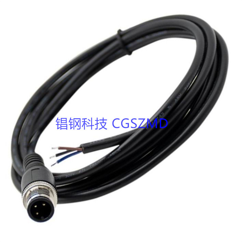 M12����������5m 5 оֱ�Ǻ��ӵ��°�װ M12 Cable Connector