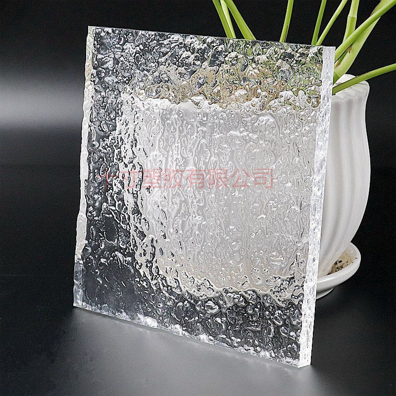 亚克力透明石头纹圆形板珠宝首饰耳饰项链手镯拍摄化妆品陈列道具