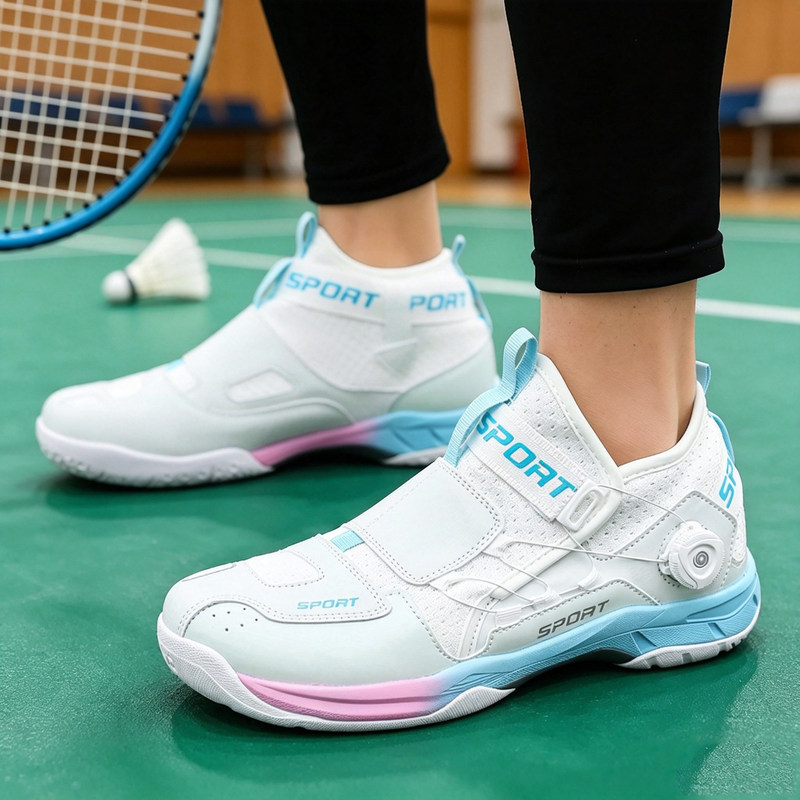 Outdoor genuine professional badminton shoes for men and women, wide fit, children's tennis shoes with carbon plate, non-slip, ultra-light, mesh surface, breathable Outdoor genuine professional badminton shoes for men and women, wide fit, children's tennis shoes with carbon plate, non-slip, ultra-light, mesh surface, breathable