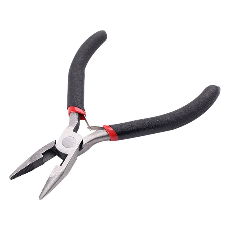 Оптовая Продажа с фабрики 4,5-дюймовые игольчатые плоскогубцы Мини-маленькие плоскогубцы игольчатые плоскогубцы Ручные плоскогубцы Ювелирные плоскогубцы аппаратные инструменты