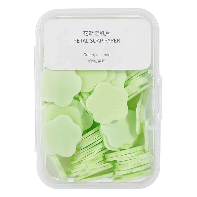 Одноразовые мыльные таблетки Бактериостатическое мыло Бумажные мыльные таблетки для путешествий на открытом воздухе Портативная стирка рук Стойкий аромат