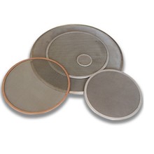 厂家304不锈钢圆形包边过滤网工业冲圆不锈钢圆片网水过滤网异形