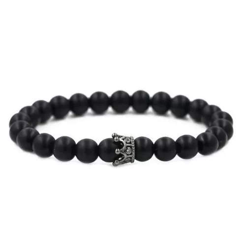 Beaded bracelet, 8mm, micro incrustation, Aliexpress