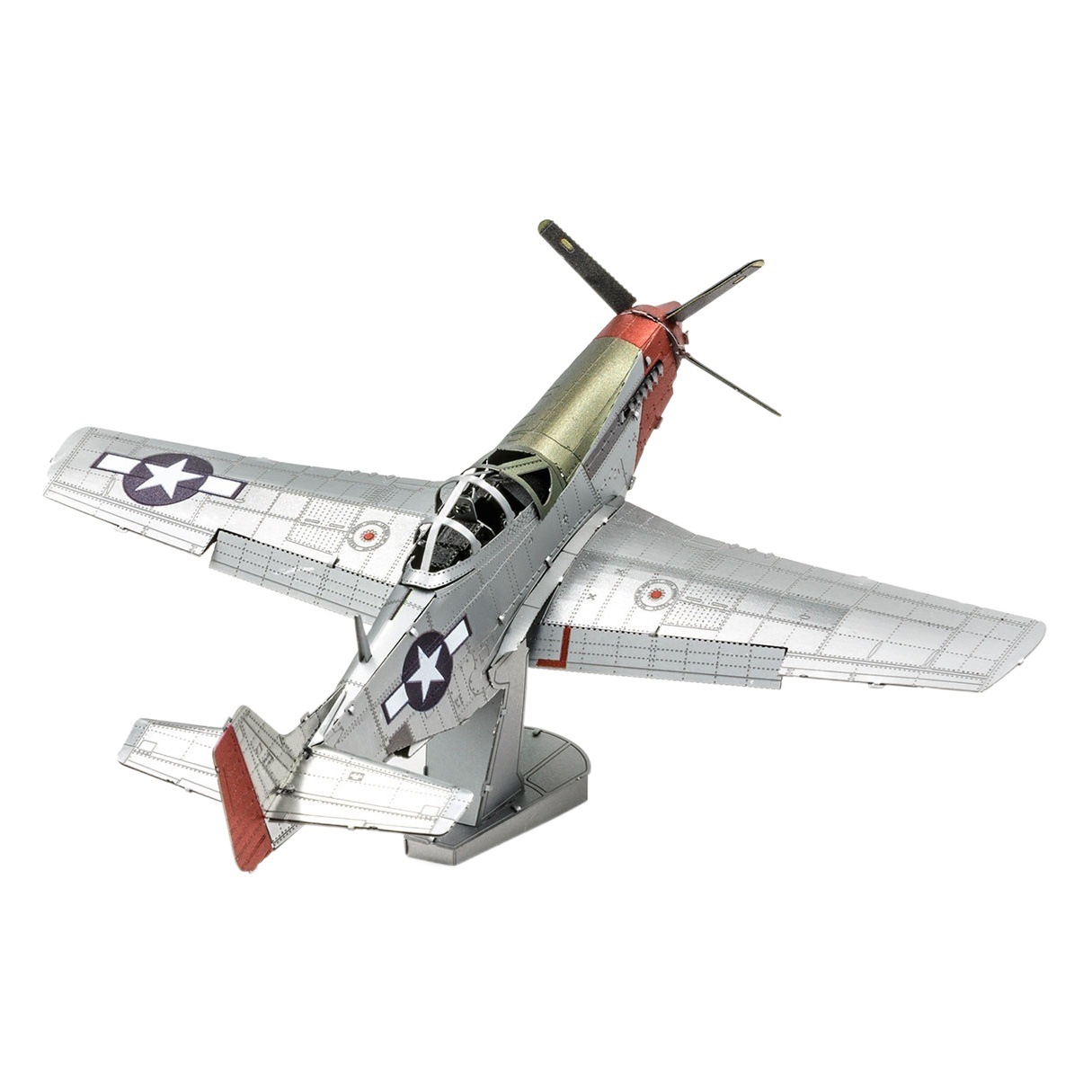 Aipin todo-metal de acero inoxidable DIY MODELO DE MONTAJE 3D rompecabezas tridimensional caballo salvaje dulce Elena pintura