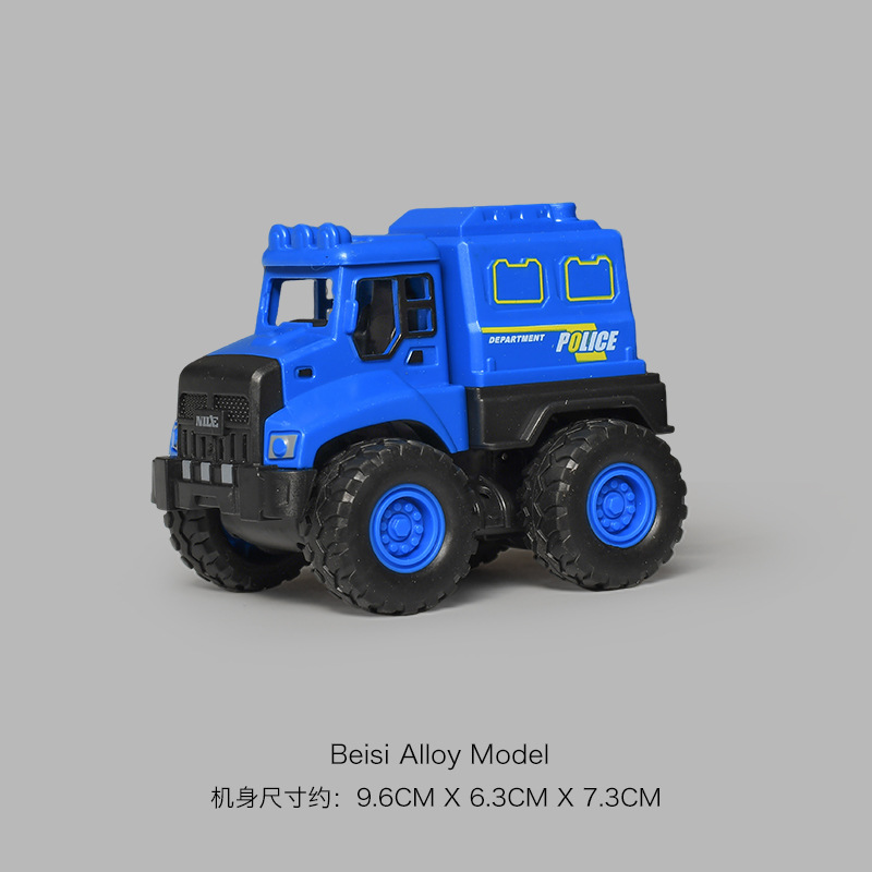 Coche de ingeniería infantil coche de juguete niño coche de inercia excavadora coche modelo de juguete de regalo para niños