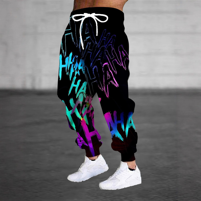 Cross-Border Export Amazon Aliexpress Temu Hot-Selling Air Layer Sweatpants 3D Printed Dragon Pattern Series Leggings