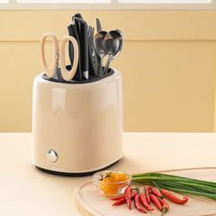 Original ABS material knife holder chopstick barrel removable and washable multi-functional kitchen knife holder storage rack kitchen supplies wholesale