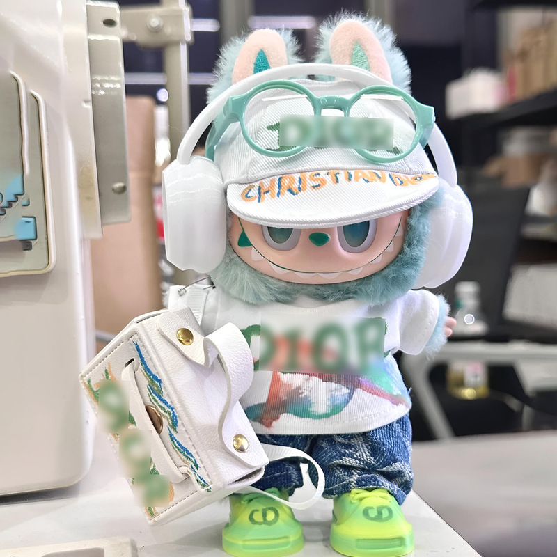 适用于拉布布labubu娃衣公仔一二三代15cm3.0希望D家高定套装|undefined