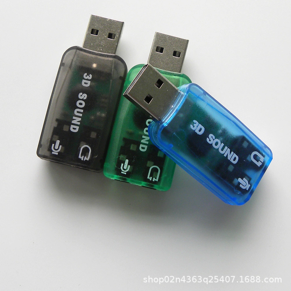 Внешняя USB5.1 Канальная независимая звуковая карта Plug-and-Play, высокоскоростная передача, адаптер для ноутбука, микрофон для настольного компьютера