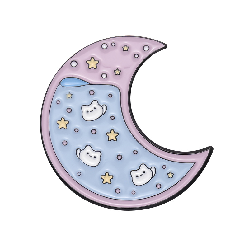 Cute Style Cute Pin Cartoon Alloy Stoving Varnish Unisex Brooches