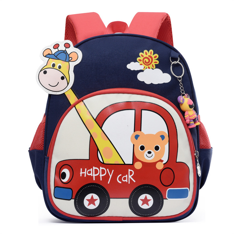 Mochila infantil encantadora de dibujos animados mochila escolar de jardín de infantes 4 - 6 años mochila para niños y niñas ligera para reducir la carga 5