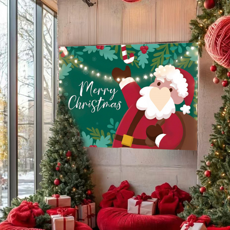 크리스마스 걸이 천 전체 핫 스타일 2 150*200