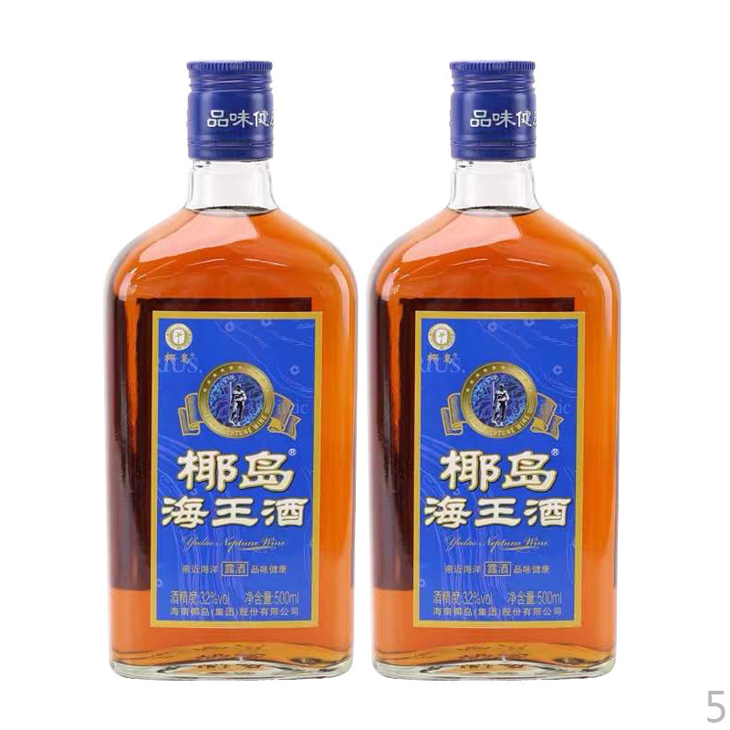 海南椰岛鹿龟酒33度海王酒500ml*1瓶/2瓶养生补酒酒水包邮