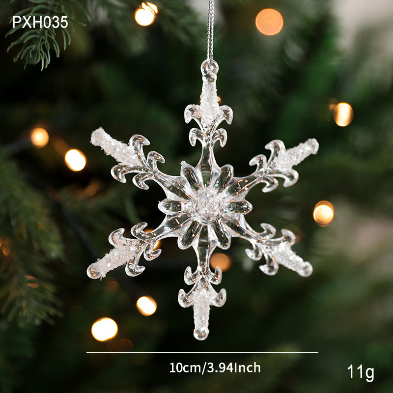 10CM Snowflake Style/1 Pack