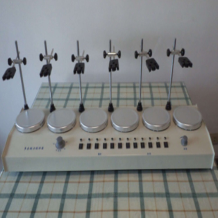 六联磁力加热搅拌器，磁力搅拌器 型号H16798