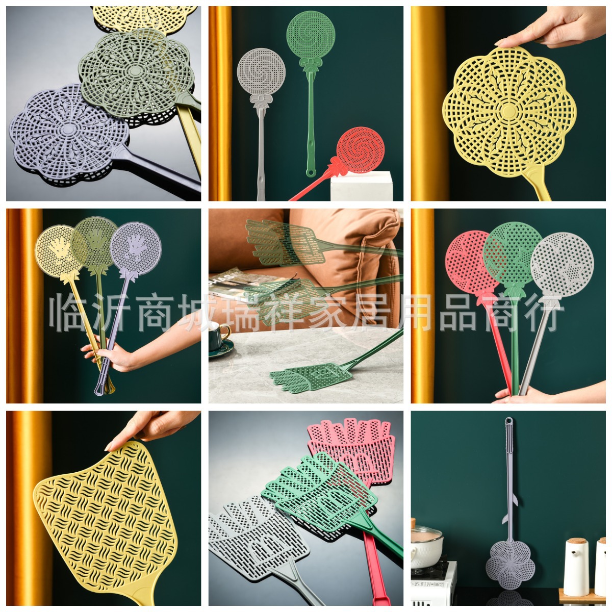 Happy Patting 2022 new cartoon fly swatter creative swatter not bad, home manual mosquito swatter to kill flies swatter